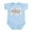 Sky Blue, variant on CafePress - Loves Me In Buffalo Body Suit - Baby Light Bodysuit, Size Newborn - 24 Months