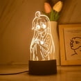 thumbnail image 1 of Luz nocturna LED 3D Oyama Mahiros Football que cambia de color, 1 of 1