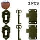 thumbnail image 1 of Juegos de cerraduras para puertas de armarios vintage, cerraduras para armarios, cerraduras para muebles antiguos con llave para buzones, taquillas, armarios, cajas de herramientas, 1 of 8