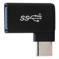 thumbnail image 4 of Adaptador USB C A USB 3.0 De 90 Grados, Carcasa De aleación De Aluminio Adaptador USB C A USB 3.0 De Alta Velocidad Práctico De Usar Fácil De Transportar Para El Trabajo Para La, 4 of 7