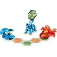 thumbnail image 3 of Bakugan Evolutions Starter Pack 3-Pack, Howlkor Ultra with Colossus and Pegatrix, Collectible Action Figures, Ages 6 and Up, 3 of 4