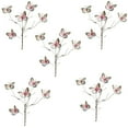 thumbnail image 2 of New 5 Dead Branches Butterflies Artificial Flowers Bouquet - DIY Home Decoration, Elegant Flower Arrangement with Artificial Flowers, 2 of 6