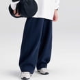 thumbnail image 5 of ATOGUTA Pants For Boys Elastic Waist Jogger Sweatpants Kids Teens Running Athletic Pants with Pockets Size 4T-15, Navy, 5 of 5