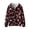 Christmas Bulb Bow Snowflake, variant on Christmas Cookies Candy Print Zip Up Hoodies for Teen Girls Boys Long Sleeve Hooded Sweatshirt with Pocket Long Sleeve Jacket Coat Tunic Tops Comfy Jumper Outwear, 11-13 Years