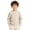 R125 Beige, variant on Ruiwill Boys Sweatshirts Solid Color Pullover Crewneck Fall Winter Boys Sweatshirts