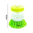 thumbnail image 2 of A Set Of 2 Multifunctional Hydraulic Pot Washing Brushes, Pot Cleaning Pot Brushes, Creative Home Dishwashing Brushes That Can Be Filled With Dishwashing Liquid, Random Color, 2 of 8