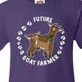 thumbnail image 4 of Inktastic Future Goat Farmer with Cute Goats and Hoof Prints Youth T-Shirt, 4 of 5