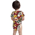 thumbnail image 6 of Rocae Retro Floral Butterfly for Baby Climbing Clothes Soft Baby Romper for Active Infants Comfortable and Breathable Crawling Jumpsuit Unisex Baby Outfit 3 Months, 6 of 8