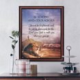 thumbnail image 6 of Be Strong and Courageous, Joshua 1:9, Graduation Gift with Bible Verse, Inspirational Wall Décor, 2108W, 6 of 6