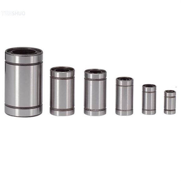 10 Pcs/ LM3UU LM6UU LM8UU LM10UU LM12UU LM16UU Linear Bearing 8mm Linear Bearing For Rod Bushing Linear Shaft Parts ,Low Friction