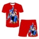 thumbnail image 3 of Nuevas camisetas de verano para niños, camisetas y pantalones cortos de Sonic, conjuntos de 2 piezas, camisetas de anime para niños, conjuntos de ropa de verano para bebés y niños, 3 of 5
