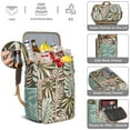 thumbnail image 5 of Hawaiian Floral Insulated Backpack Cooler - 20L, Multiple Pockets for Organized Storage, Lightweight Design, 5 of 6