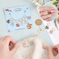 thumbnail image 3 of 24 Pcs Rocking Horse Stitch Markers Enamel Crochet Stitch Marker Charms Removable 304 Stainless Steel Clasps Locking Stitch Marker for DIY, 3 of 5