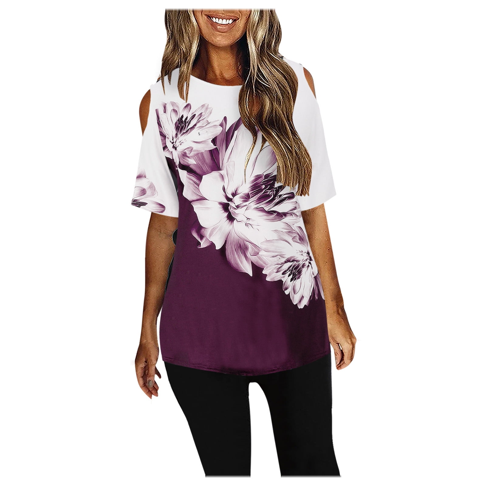 ZHAGHMIN Tall Tshirts Shirts For Women Ladies Blousecasual Fashion