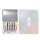 thumbnail image 1 of Kit de acuarelas con purpurina/metálicas de 36 colores (48 colores en caja metálica). Pintura de acuarela nacarada. Set de pintura de acuarela sólida para manicura., 1 of 1