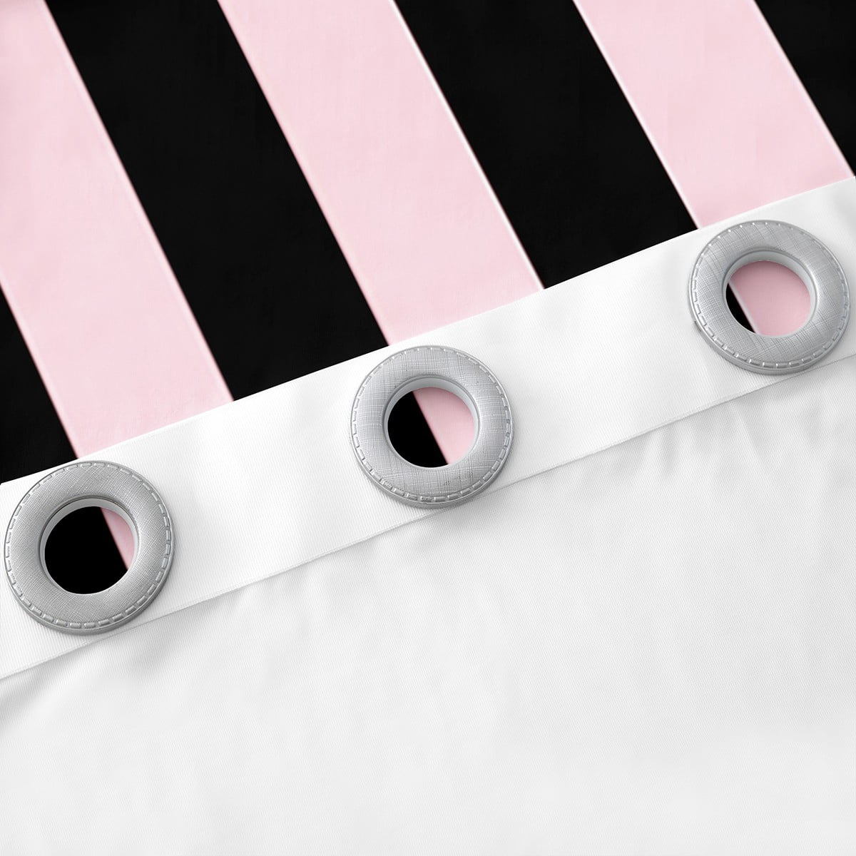 Erosebridal Stripes Ombre Curtains Pack of 2 (42x63), Abstract 30%-50% Blackout Curtains for Bedroom, Modern Geometric 30%-50% Black Out Curtains, Window Drapes Room Decorative