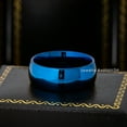 thumbnail image 3 of Jewelry Avalanche 8mm Men’s Blue Tungsten Wedding Band, Shiny Finish Dome Comfort Fit Anniversary Ring - TN892WAs8, 3 of 4