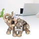 thumbnail image 4 of Estatua de Elefante Amonsee Decoración Feng Shui Sala de Estar para el Hogar, 4 of 7