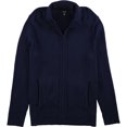 thumbnail image 1 of Alfani Suéter de punto con cremallera completa para hombre, azul, XX-Large, 1 of 1