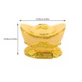thumbnail image 2 of Miangastore Artificial Money Bank Gold Ingot Unique Home Indoor Desktop Piggy Bank, 2 of 8