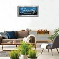 thumbnail image 3 of AatoeaX Blue Canvas Wall Art Living Room-Family Means Love Wall Painting-Family Quotes Wall Decor-Family Signs Pictures Rustic Artwork for Bedroom Home Decoration,Ready to Hang, 3 of 4