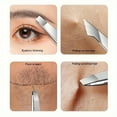 thumbnail image 4 of 2/4pcs Silvery Professional Tweezers Set - Perfect for Eyebrow Hair Removal, Splinter & Ingrown Hair Removal & for Men & Women (4Pcs), 4 of 7