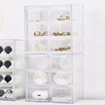 thumbnail image 3 of MesaSe Transparent Jewelry Storage Box Drawer-Type Desktop Storage Box Organizer for Organizing Bead Tool Sewing, 3 of 7