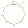 thumbnail image 5 of collar Collar Cinco puntiagudo Estrella de Accesorios El galvanoplastia Gargantilla Vintage para - oro oro Magideal collar, 5 of 5