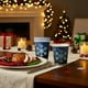 thumbnail image 4 of Decoraciones navideñas, artículos para fiestas con copos de nieve, vajilla desechable negra de invierno, vasos de papel con temática de nieve navideña, artículos para fiestas de cumpleaños y Navidad,, 4 of 6