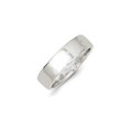 thumbnail image 2 of Solid 925 Sterling Silver 6mm Flat Size 8.5 Wedding Band, 2 of 3