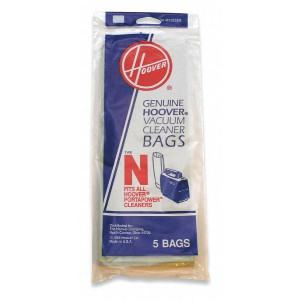 6 Bags Hoover Genuine Type D Upright Vacuum Cleaner Bags part 4010005D-1 