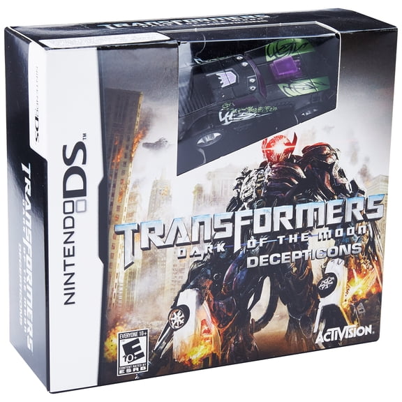 Transformers: Dark of the Moon Decepticons with Toy - Nintendo DS