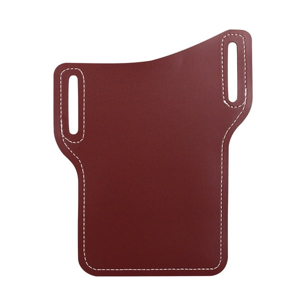 Universal Leather Case Waist Mobile Phone Bag Outdoor Mobile Phone Waist Bag Waist Hanging Mobile Phone Bag Anti falling Mobile Phone Case