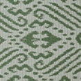 thumbnail image 6 of Loomaknoti Breyleigh Calitrah 6' x 9' Green Ikat Indoor/Outdoor Area Rug, 6 of 9