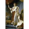 thumbnail image 2 of Gerard, Francois Pascal Simon 17x24 Gold Ornate Wood Framed with Double Matting Museum Art Print Titled - Napoleon in Royal Costume - Napoleon en Costume de Sacre, 2 of 4