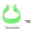 thumbnail image 3 of Green Chicken Leg Bands Set Of 50 Numbered Poultry Identification Rings Clip On For Farm 16Mm Plastic, 3 of 6