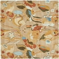 thumbnail image 5 of SAFAVIEH Soho Ivy Floral Wool Runner Rug, Beige/Multi, 2'6" x 8', 5 of 7