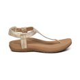 thumbnail image 2 of Aetrex Women's Jane Orthopedic Ankle Strap Thong Sandals for Women Dressy, 2 of 6