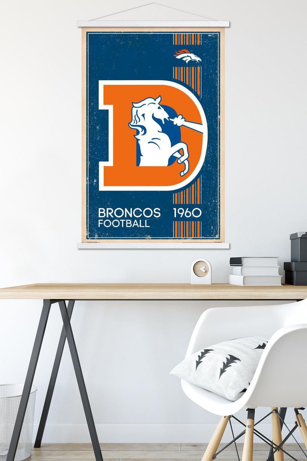 NFL Denver Broncos - Retro Logo 14 Wall Poster, 22.375" x 34"
