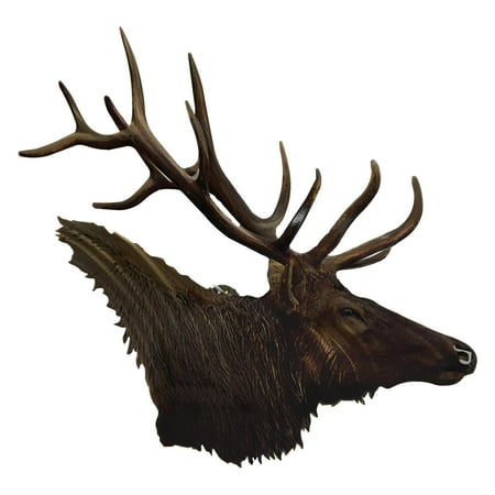 - Next Innovations Elk Head Indoor/Outdoor Metal Wall Art