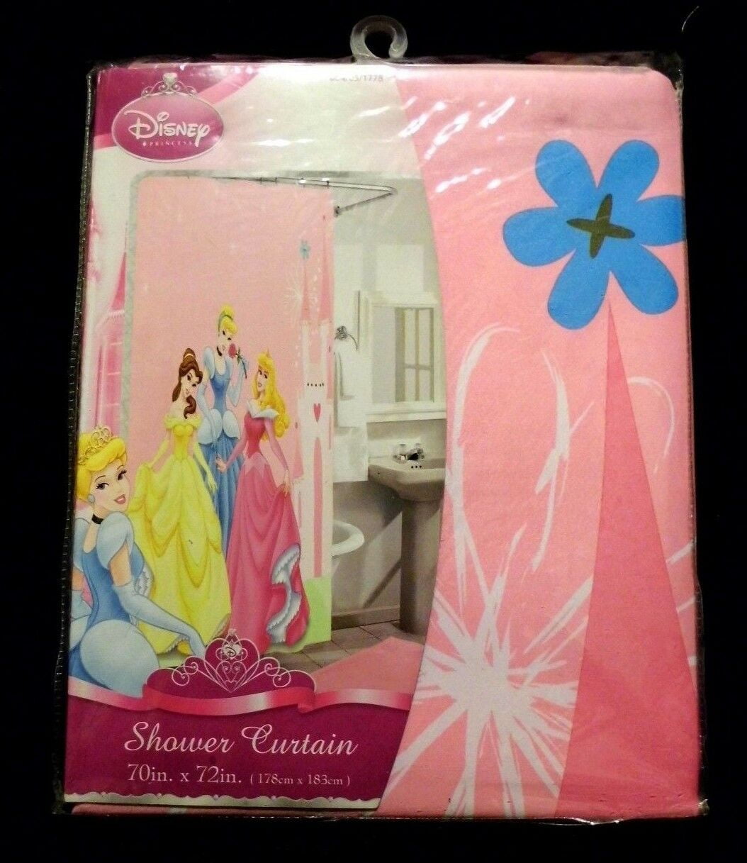 Disney Princess Shower Curtain 70 x 72