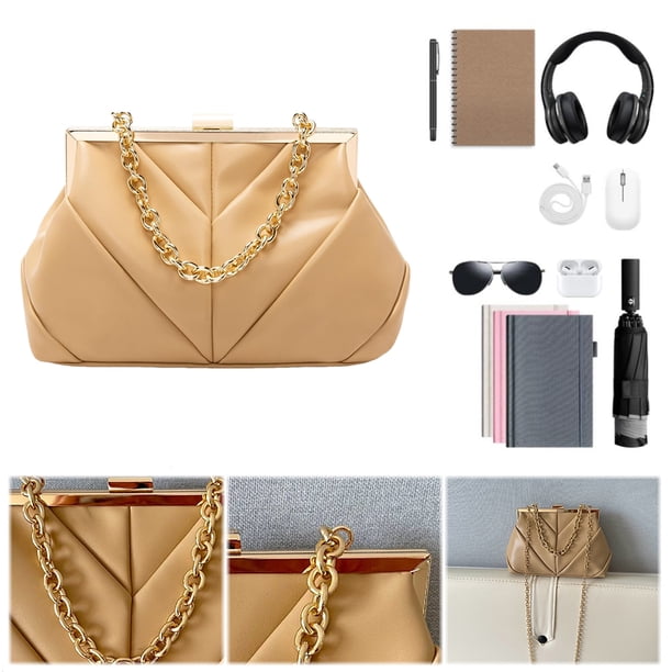 Bolso Formal Masa Noche Mujer Con Cadena para Boda Fiesta Graduación