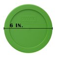 thumbnail image 2 of Tapa de almacenamiento de alimentos Pyrex 7200 PC para 2 tazas de plástico verde x4, 2 of 4