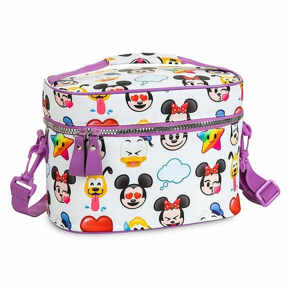 Disney Store World Of Disney Emoji School Lunch Tote Box Bag