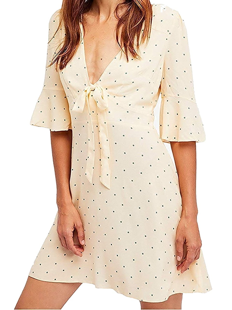 free people white short dress
