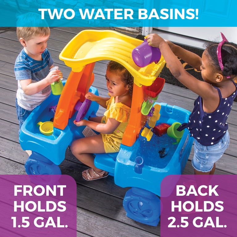 Step2 Car Wash Splash Center Blue Water Table photo 4