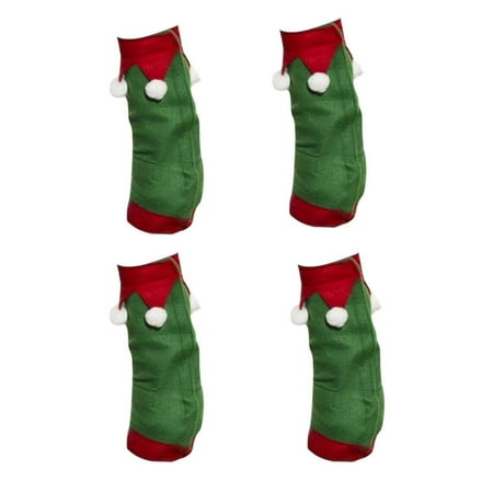 

Optimism Horse Leg Wrap Set Winter Christmas Horse Leg Guards Skin Friendly Horse Leg Protectors With White Pompoms Party For Cold Weather Party Decorations for Women College Graduation Party