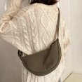 thumbnail image 5 of EDFRWWS Simple Crossbody Bags Fashion Women Dumpling Bags Portable for Work(olive Green), 5 of 7
