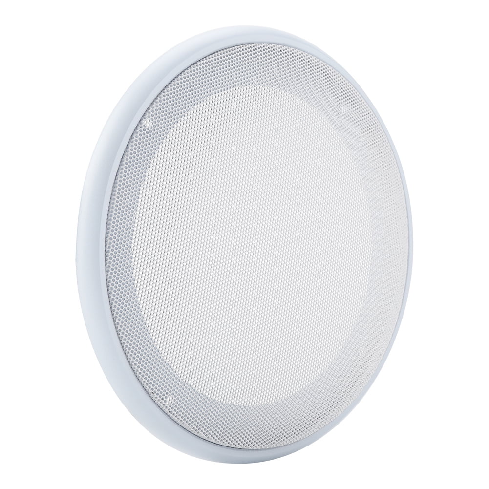 Grille De Haut-parleur Ronde En Maille Métallique Noire Pour Voiture, 6