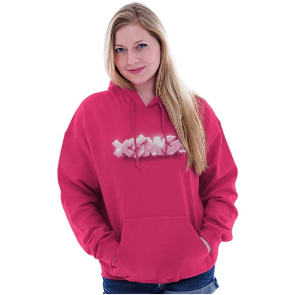 XOMG POP Shiny Diamond Bling Logo Hoodie Sweatshirt Women Brisco Brands S